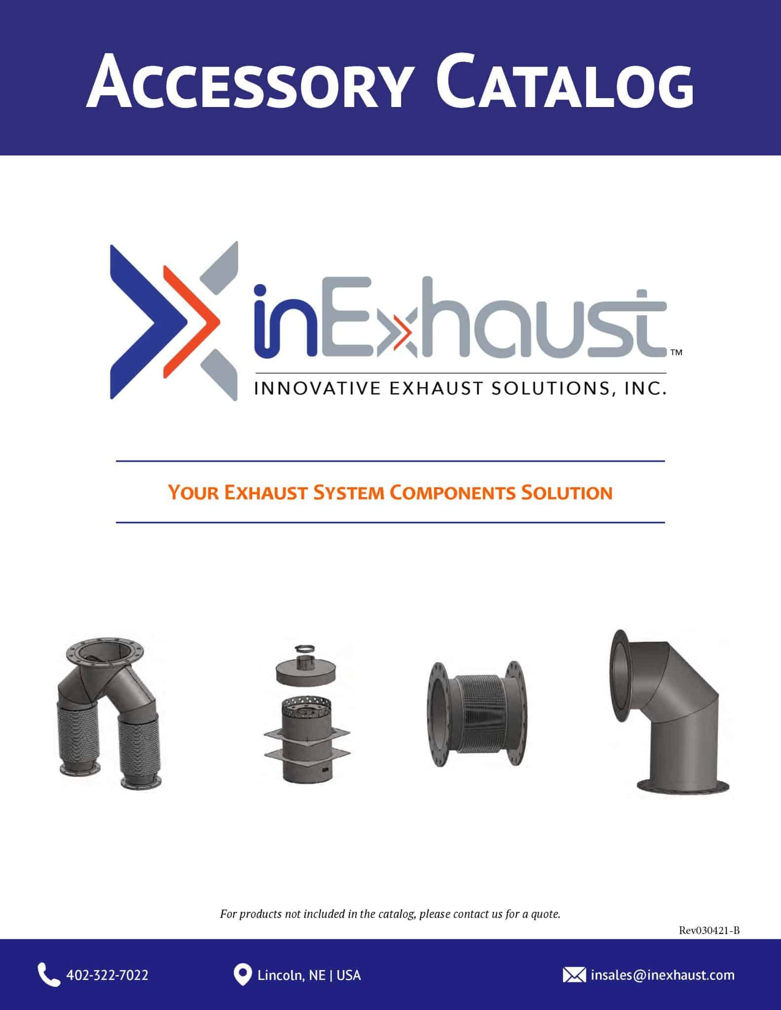 Inexhaust-accessories-catalog Cover