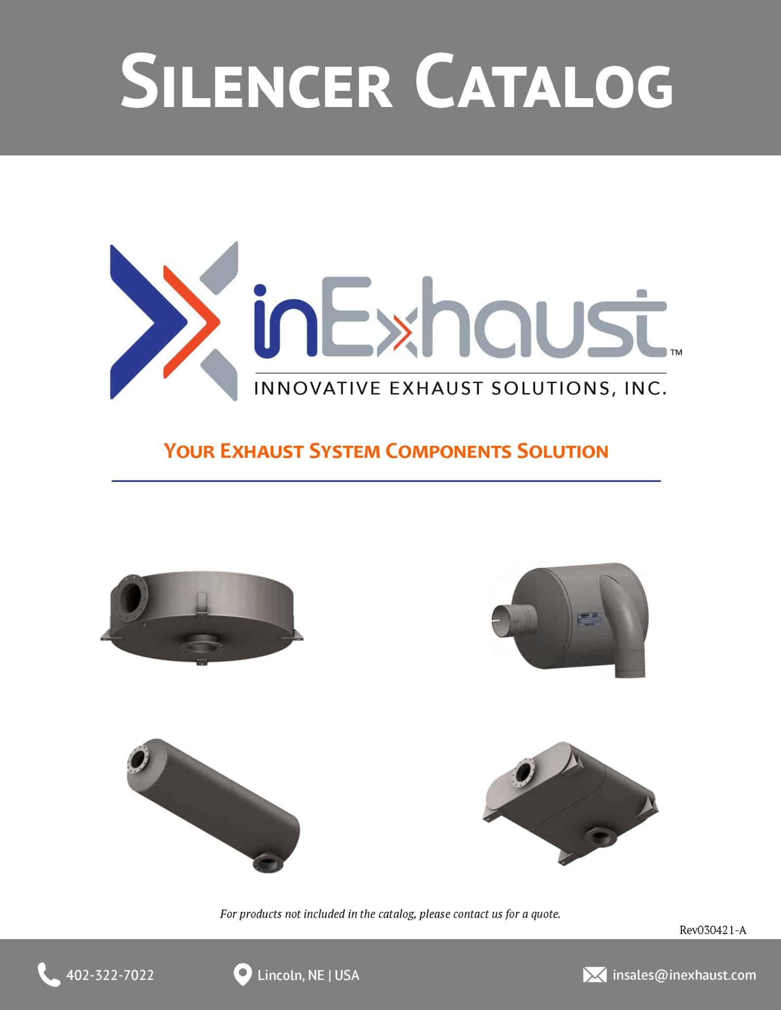 Inexhaust-silencer-catalog Cover